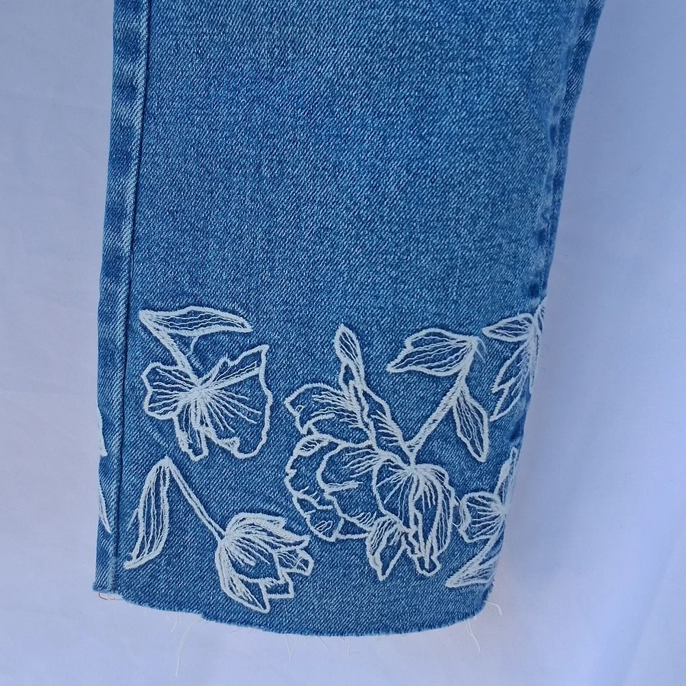 DRIFTWOOD embroidered jeans